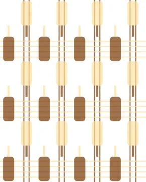 Background with ice cream. White vector seamless Stock Illustration