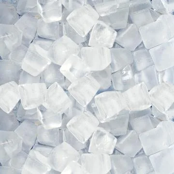 Background with ice cubes Stock Illustration