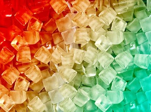 Background with ice cubes Stock Photos