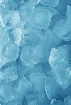 Background with ice cubes Stock Photos