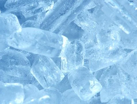 Background with ice cubes Foto stock