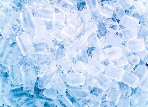 Background with ice cubes Stock Photos