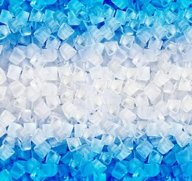 Background with ice cubes Stock Photos