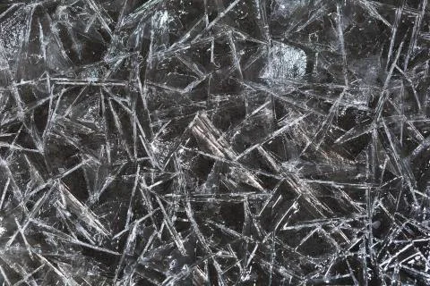 Background of ice pieces Stock Photos