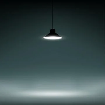 Background illuminated lamp Stock-Illustration