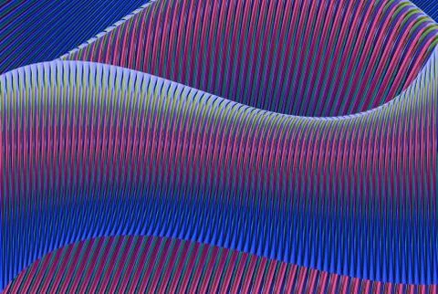 Background illusion spiral beating tempo music effect metal shiny powerful wa Stock Illustration
