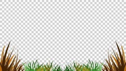 Background illustration with a grass plant theme. Perfect for posters, bann.. Stock Photos