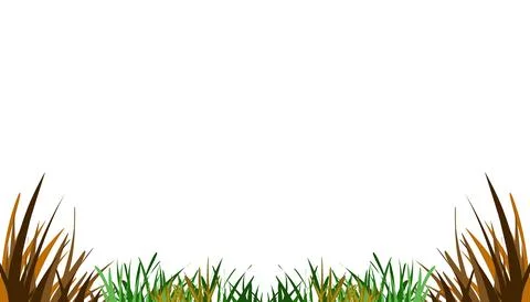 Background illustration with a grass plant theme. Perfect for posters, bann.. Stock Photos