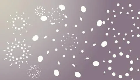 Background illustration in gray gradient color with white snow pattern Stock Illustration