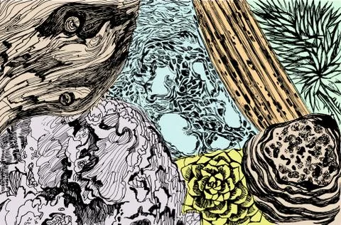 Background  illustration. Stock Illustration