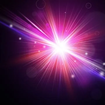 Background illustration image effect colors light abstract 3d Stock Illustration