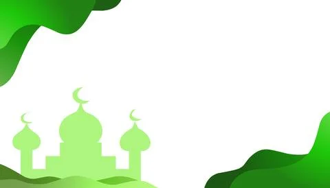 Background Illustration of the theme of Ramadan and Eid al-Fitr and Eid al-.. Illustrazione stock