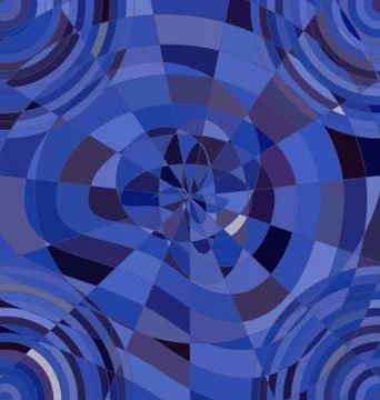 Background image abstract ornament circles blue and purple Illustrazione stock