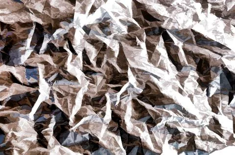 Background image in abstract style with black and white elements. Stock Illustration