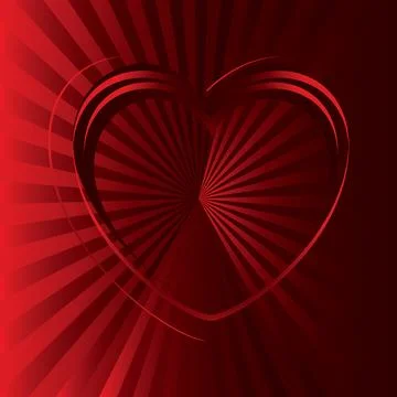 Background with image associated with heart Stock Illustration