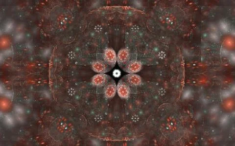 Background image classic pattern ornament from circles and shapes Stock Illustration