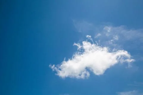 Background image cloud on blue sky 写真素材