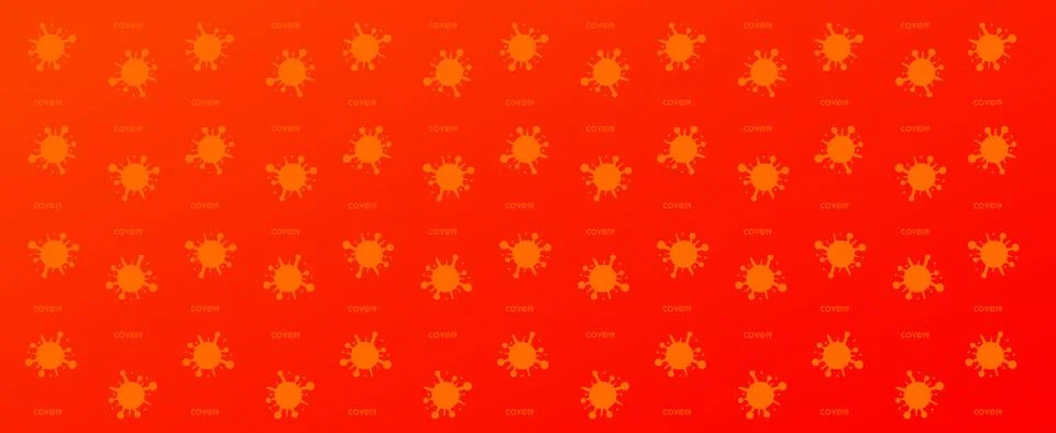 Background with the image of a coronavirus. Stock Illustration