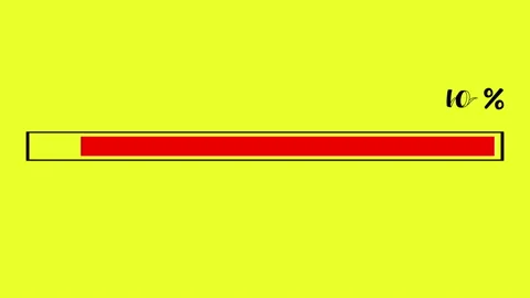 Background image downloading by computer Technology 0-100 percent Stock Footage 153476931