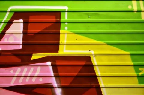 Background image with elements of graffiti pattern. Street art concept Stock Photos