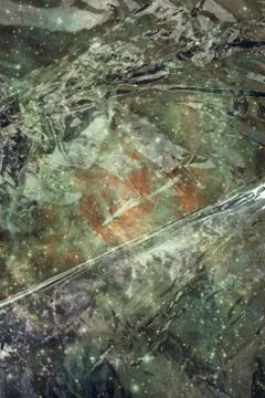 Background image with fancy pattern on dark background 스톡 사진