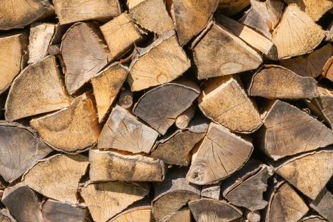 Background image, firewood Stock Photos