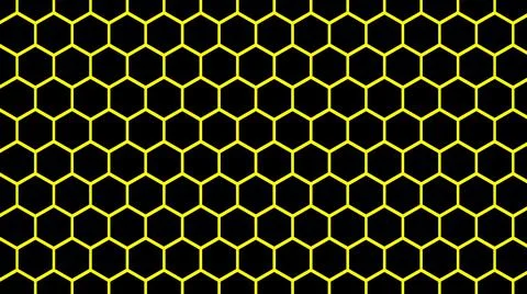 Background image in the form of honeycombs Stock Illustration