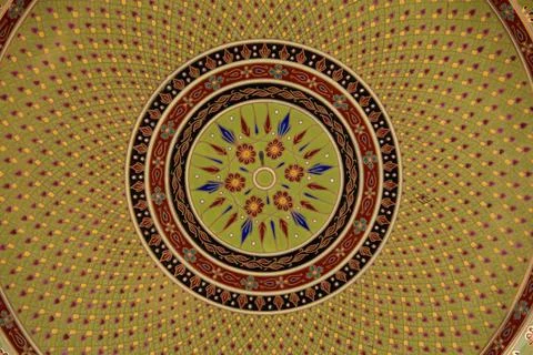 Background image has a pattern of beautiful colorful textures. Stock Photos