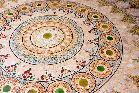 Background image has a pattern of beautiful colorful textures. Stock Photos