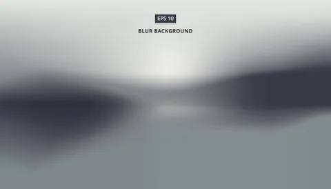 Background image landscape, blurred gray Stock Illustration