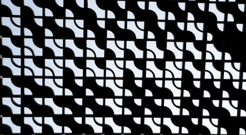 Background image of Modern ceiling / shade with metals for ventilation and li Фото