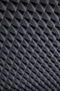 Background image of recording studio sound dampening Stock Photos