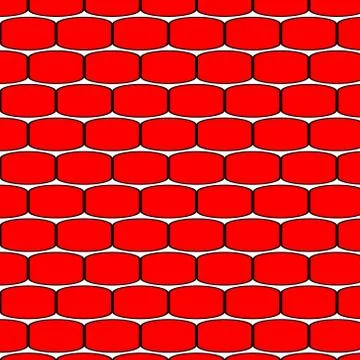 Background image red bricks Stock Illustration