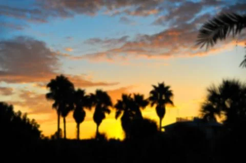 Background Image of Sunrise at the Beach Stock Photos