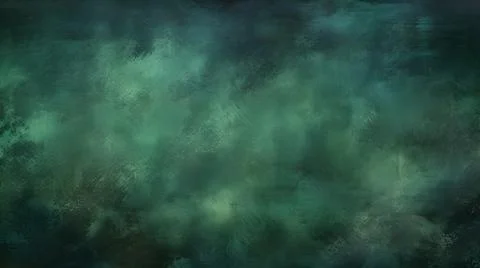 Background image of texture in dark green tones in grunge style Stock Illustration