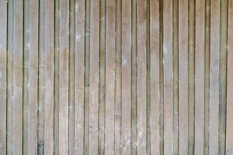 Background image with a texture of thin boards Stock Photos