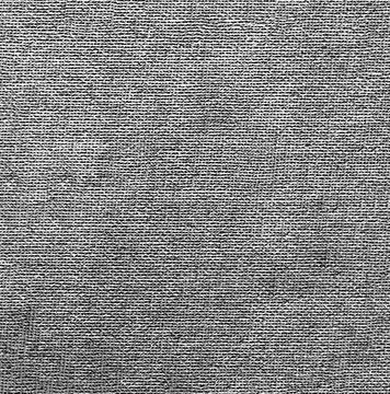 Background image of textured grey burlap close-up view from above Stock Photos