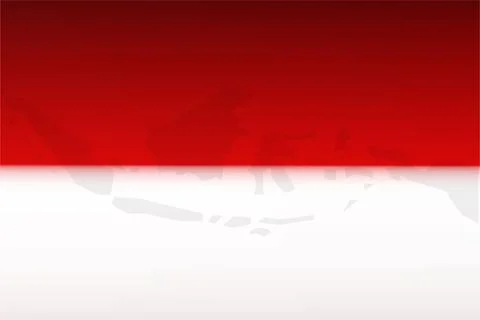 Background of Indonesia flag Stock Illustration