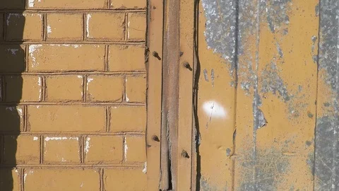 Background industrial style bricks metal Stock-Footage 112764432