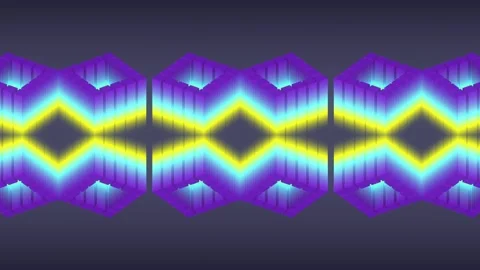 Background with infinite animation of a rectangular shapes. 3d rendering 4K Stock Footage 247952032