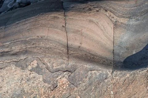 Background of an interesting layered stone Stock Photos