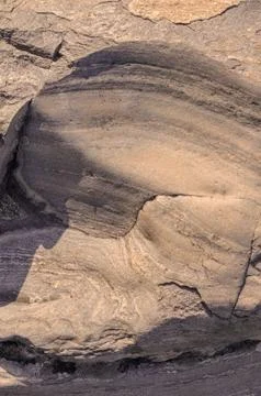 Background of an interesting layered stone Stock Photos