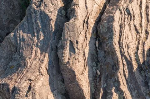 Background of an interesting layered stone Stock Photos