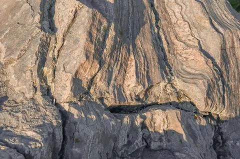 Background of an interesting layered stone Stock Photos