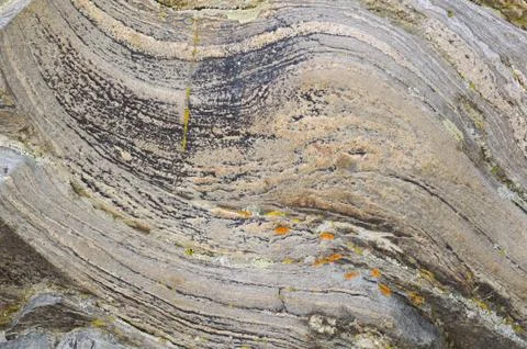 Background of an interesting layered stone Stock Photos