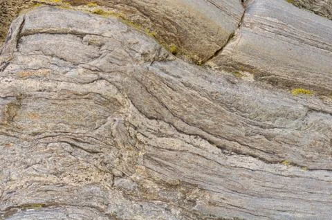 Background of an interesting layered stone Stock Photos