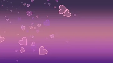 Background with intermittent valentine hearts Stock Footage 85632108