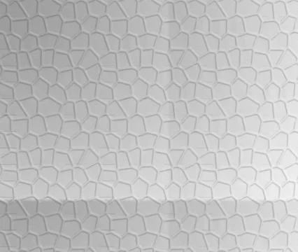 Background of irregular pentagons and hexagons in gray Stock Photos