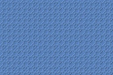 Background with Islamic Seamless Pattern. Vector illustration Stock Illustration