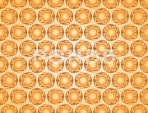 Background the jagged sun Stock Illustration